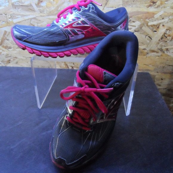 Brooks Glycerin 14 Athletic Running Shoes Sneakers- Size 9.5-pink/black - Picture 7 of 9
